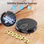 Smart Robot Vacuum Mop Combo with 5000Pa Suction