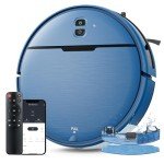 2-in-1 Robot Vacuum and Mop with App Control