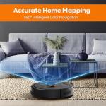 Self-Emptying Robot Vacuum Mop with Mapping