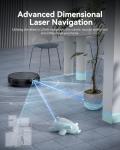 Seyanke Robot Vacuum and Mop Combo with Smart Navigation