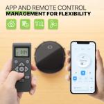 Magshion 2-in-1 Smart Robot Vacuum and Mop