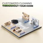Magshion 2-in-1 Smart Robot Vacuum and Mop