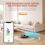 Loorow 3-in-1 Robot Vacuum Mop with Self-Emptying