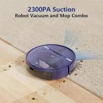 Smart Robot Vacuum and Mop Combo with App Control