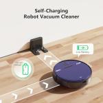 Smart Robot Vacuum and Mop Combo with App Control