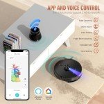 Loorow 3-in-1 Robot Vacuum Mop with Self-Emptying
