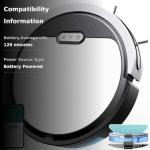 KIPVVO V3 Robot Vacuum Mop Combo with App Control