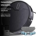 Betboyles Robot Vacuum and Mop Combo, WiFi Enabled