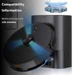 Giomre 3-in-1 Self-Emptying Robot Vacuum Mop