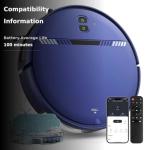 Smart Robot Vacuum and Mop Combo with App Control