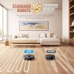 Loorow 3-in-1 Robot Vacuum Mop with Self-Emptying