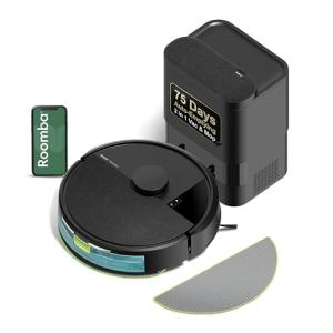 iRobot Roomba 104: Self-Emptying Robot Vacuum Mop