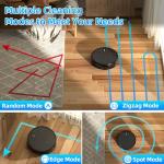 Betboyles Robot Vacuum and Mop Combo, WiFi Enabled
