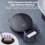MONSGA 3000Pa Robot Vacuum with Remote & App