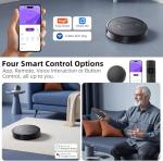 MONSGA 3000Pa Robot Vacuum with Remote & App