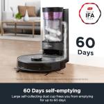 Eureka E10s Robot Vacuum Mop Combo with Self-Emptying