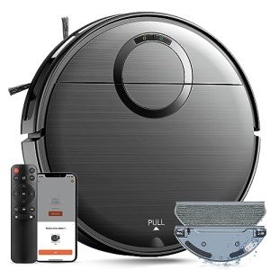 2-in-1 Robot Vacuum and Mop Combo with Wi-Fi