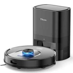 Tikom Self-Emptying Robot Vacuum and Mop for Pets