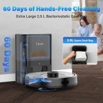 Tikom Self-Emptying Robot Vacuum and Mop for Pets