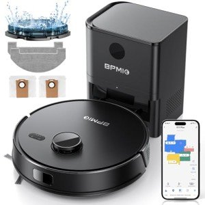 BPMIO Self-Emptying Robot Vacuum and Mop Combo