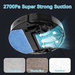 Tikom G8000 Robot Vacuum and Mop with Strong Suction
