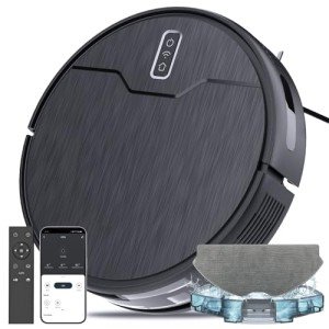 Betboyles Robot Vacuum and Mop Combo, WiFi Enabled