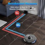 Tikom L8000 Laser Robot Vacuum and Mop