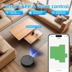 Betboyles Robot Vacuum and Mop Combo, WiFi Enabled