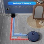 Tikom L9000 Robot Vacuum and Mop Combo
