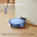 2-in-1 Robot Vacuum Mop with WiFi Control