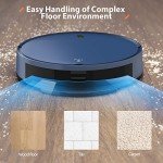 ZCWA WiFi Robot Vacuum and Mop Combo