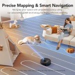 Smart Robot Vacuum and Mop Combo for Pets