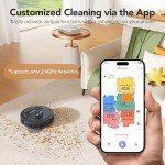 Smart Robot Vacuum and Mop Combo for Pets