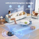 Lubluelu 3-in-1 Robot Vacuum & Mop Combo
