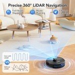 BPMIO Smart Robot Vacuum Mop with LiDAR Navigation