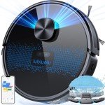Lubluelu 2-in-1 Robotic Vacuum and Mop Combo