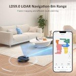 Lubluelu 2-in-1 Robotic Vacuum and Mop Combo
