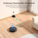 Lubluelu 2-in-1 Robotic Vacuum and Mop Combo