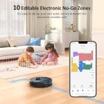 Lubluelu 2-in-1 Robotic Vacuum and Mop Combo
