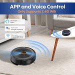 Bagotte 3-in-1 Robot Vacuum and Mop Combo