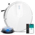 VIPSUN Smart Robot Vacuum Mop with 4500Pa Suction