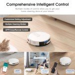 VIPSUN Smart Robot Vacuum Mop with 4500Pa Suction