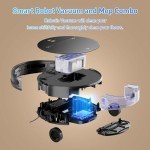 MANVN Wi-Fi Robot Vacuum and Mop Combo