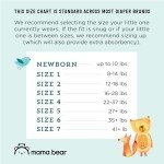 Mama Bear Hypoallergenic Newborn Diapers, 30 Count