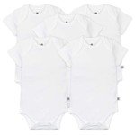 Organic Cotton Baby Girls Bodysuits & T-Shirt Set