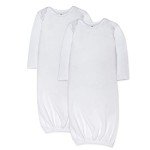 HonestBaby Organic Cotton Sleeper Nightgown 2-Pack