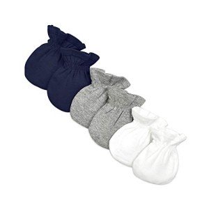 Organic Cotton Baby Mittens Set - 3 Pack