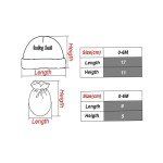Organic Cotton Baby Cap and Mitten Set - White