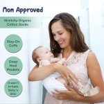 12 Pairs Organic Cotton Baby Socks, Unisex 0-6 Months