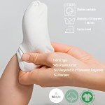 Organic Cotton Baby Grip Ankle Socks - 6 Pairs